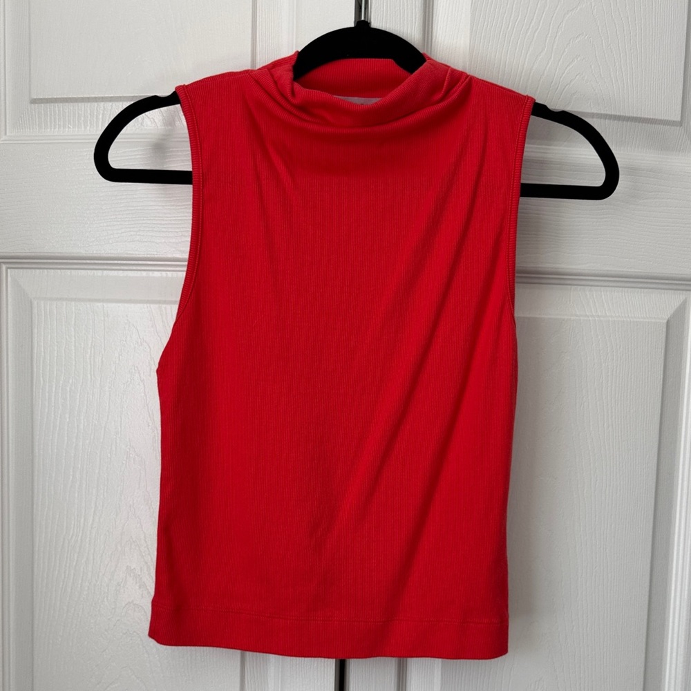 Michael Stars Sleeveless Red Women's Top